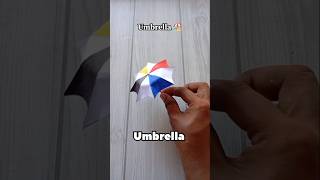 Umbrella Origami Tutorialhow To Make Colourful Umbrella Papercraft Step By Step Foldingartwork