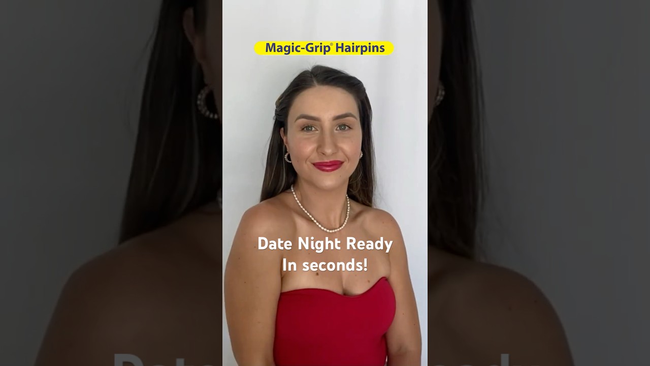 Ready in Seconds with Magic-Grip Hairpins