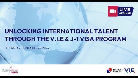 Unlocking International Talent Through the V.I.E & J-1 Visa Program
