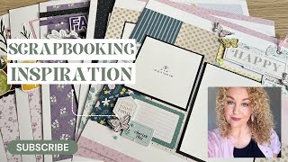 Over 40+ Stampin' Up! Scrapbook Layout Ideas | Flip through 2026 Scrapbook with me