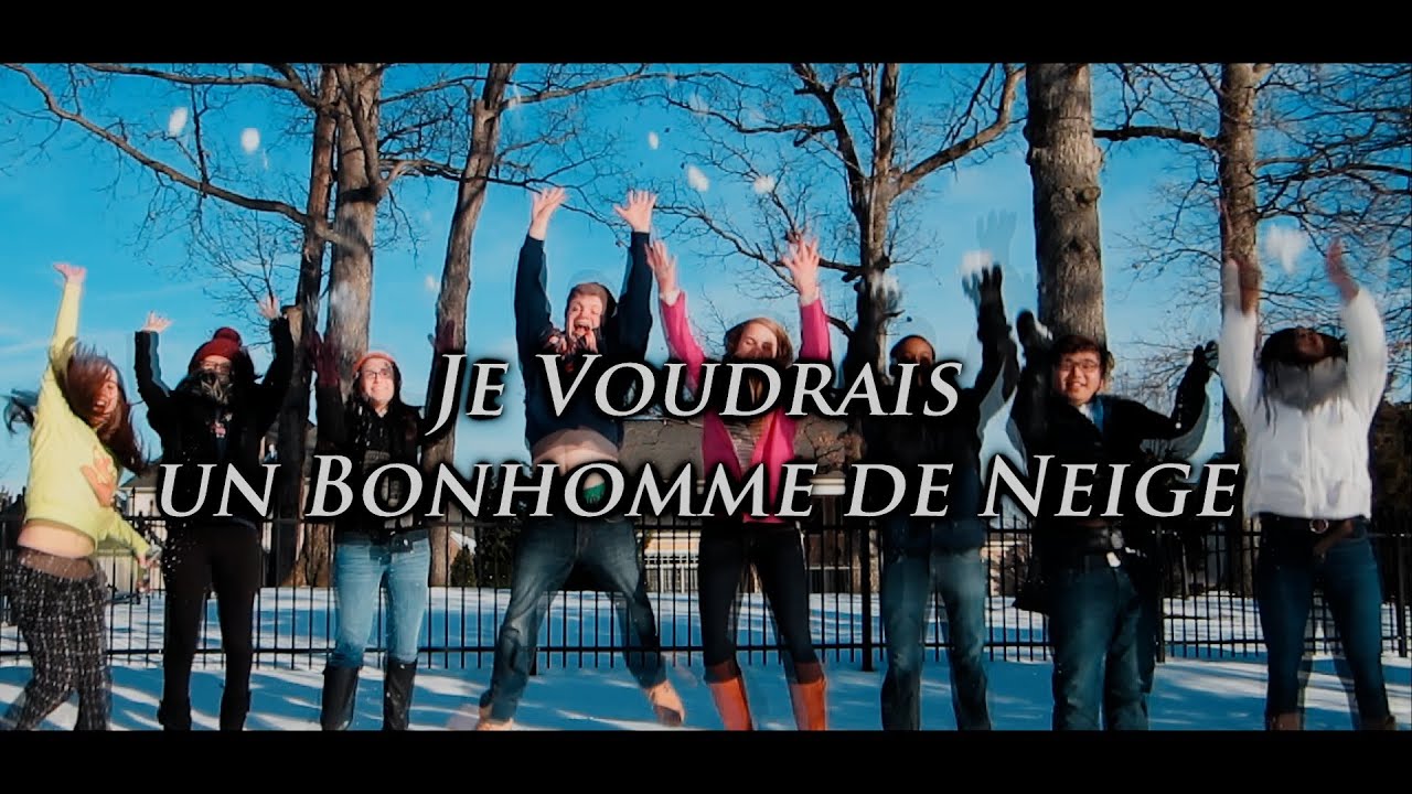 Je Voudrais Un Bonhomme De Neige En Espagnol