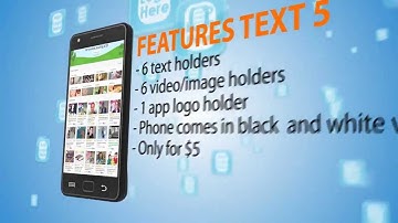 Make a professional android app intro video for promoting your app or game