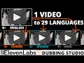 Dub or audio into 29 languages with elevenlabs dubbing studio