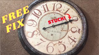 Fixing a Hobby Lobby Clock with Hands That Catch