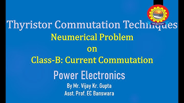 Numerical Problem on class B commutation:Current Commutation by Mr. Vijay Kumar Gupta|BTech|All sem|