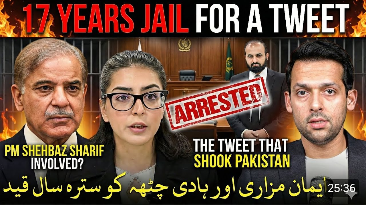 17 Years Of Jail For A Tweet In Pakistan | Authoritarian State Of Pakistan