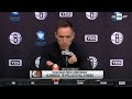 Steve Nash Postgame Interview | Brooklyn Nets dominate Sacramento Kings 109-95