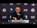 Steve Nash Postgame Interview | Brooklyn Nets dominate Sacramento Kings 109-95