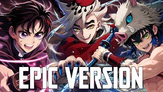 Inosuke & Kanao Vs Douma - Demon Slayer Infinity Castle鬼滅の刃無限城Ost Epic Soundtrack