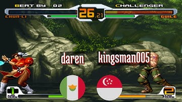 FT5 @svcsplus: daren (MX) vs kingsman005 (SG) [SNK vs Capcom Chaos Super Plus svc Fightcade] Oct 3