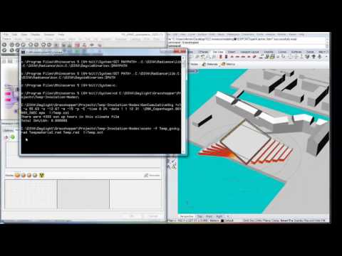 grasshopper optimization + solar direct gain
