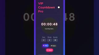 Code Code Countdown Timer #coding #appmaker #design #dev #programming #countdowntimers