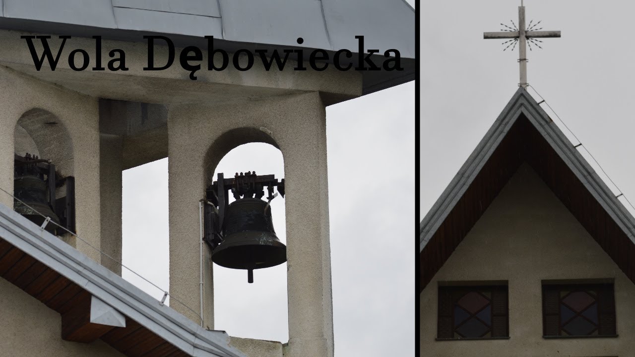Wola Dębowiecka - Dzwon kościoła filialnego pw. Trójcy Przenajświętszej