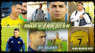 Cristiano Ronaldo A Vs Neom 8112025 Saudi Pro League In 4K Upscaled