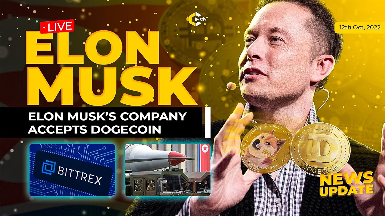 Elon Musk’s Company Accepts Dogecoin | Bittrex fined $29million | Coinbase  Singapore | NEWS UPDATE
