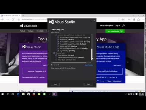 Install Visual Studio 2015 Community on Windows 10 Home