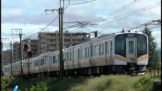 E129系B16+A5編成　信越本線下り441M　長岡→新潟