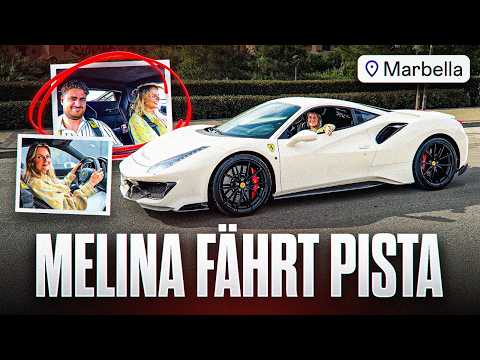 MELINA FÄHRT MEINEN FERRARI 488 PISTA!🔥