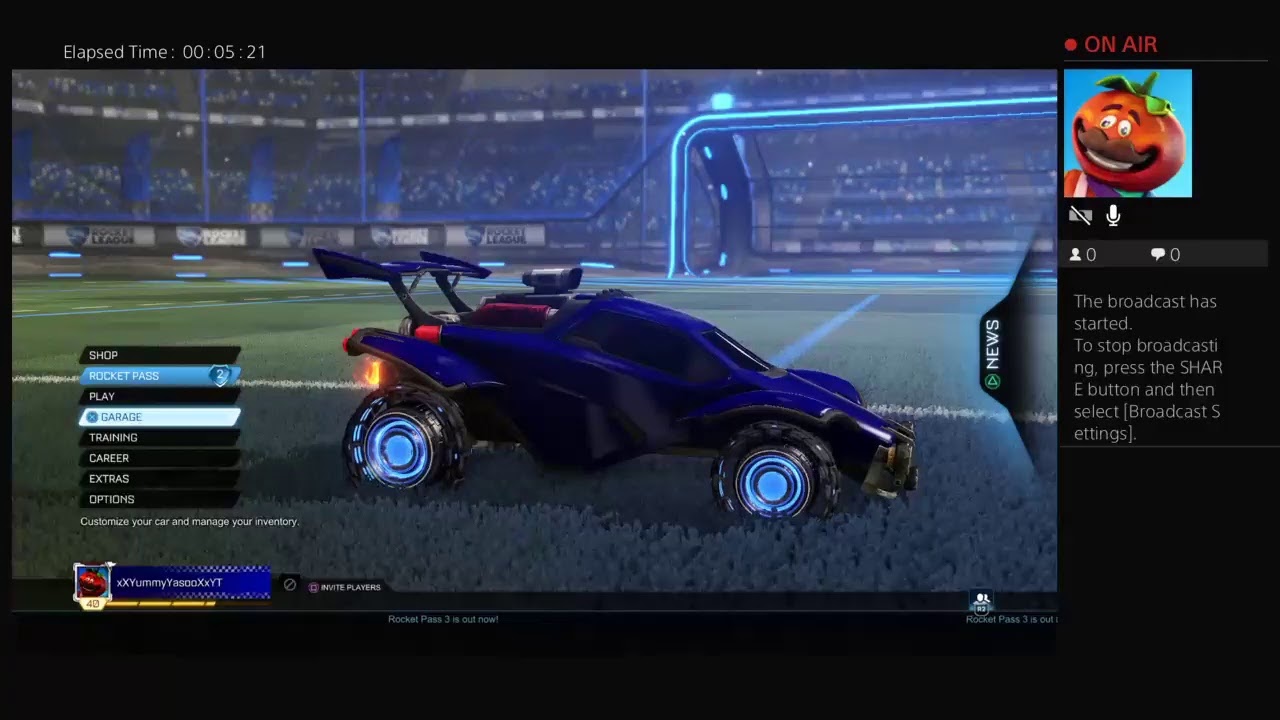 Top 5 best cars in rocket league YouTube