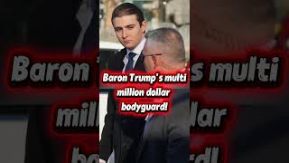 Baron Trump's multi million dollars bodyguard #barontrump #donaldtrump #viralvideo