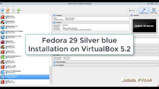 Fedora 29 Silver Blue Installation in VirtualBox 5.2 | Fedora 29 Atomic Workstation