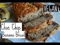 SIMPLE VEGAN BANANA BREAD | choc chip style