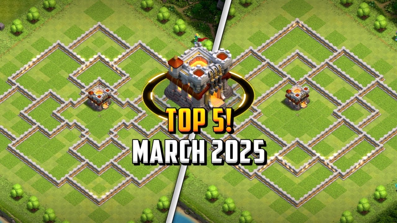 TOP 5! Town Hall 11 (TH11) Base Layout + Copy Link 2025 | Clash of ...