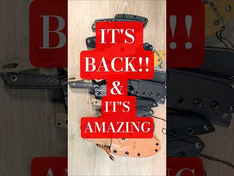 They Brought This Knife Back!! And it's Badass ????   