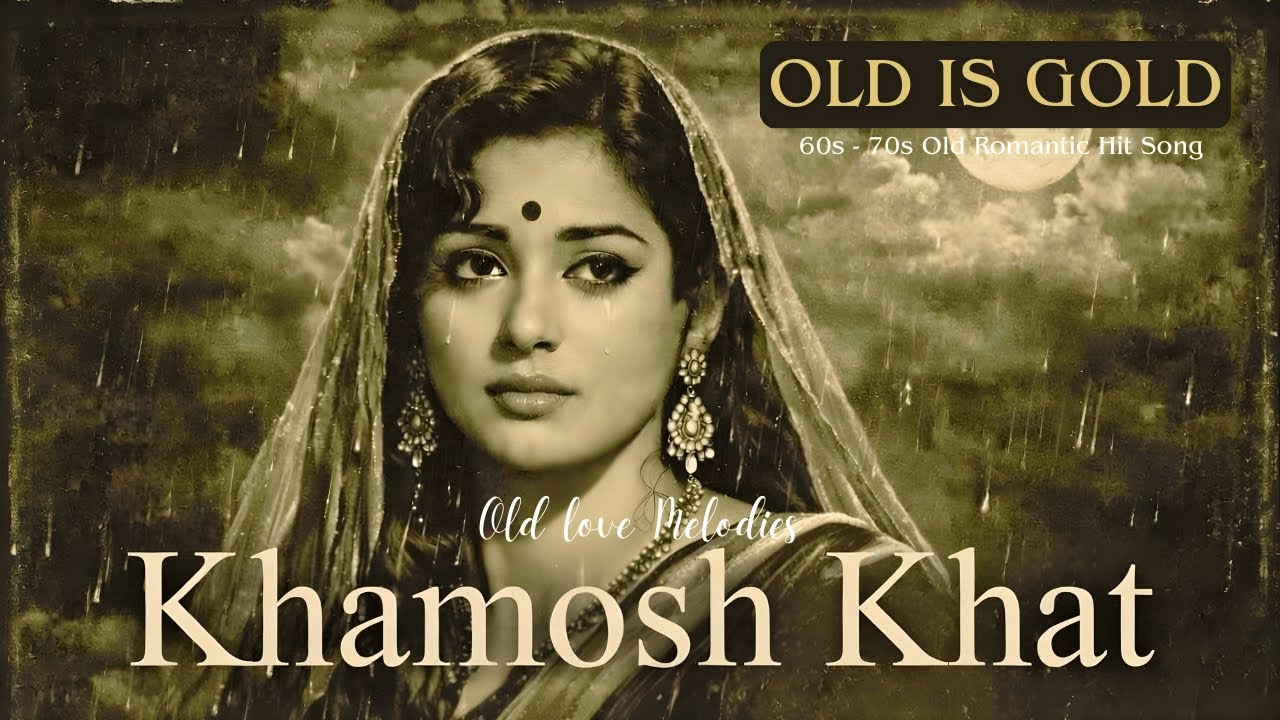 Khamosh Khat | 60s–70s Style Sad Romantic Song | Old Bollywood Vibes