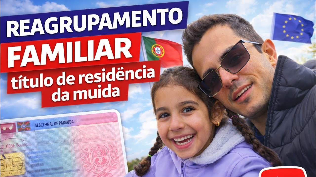 Reagrupamento Familiar Título de residência da Miuda Melissa 