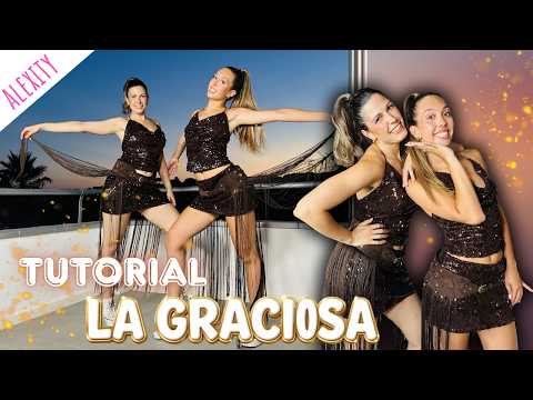 TUTORIAL DE BAILE - LA GRACIOSA - QUEVEDO Y ELVIS CRESPO