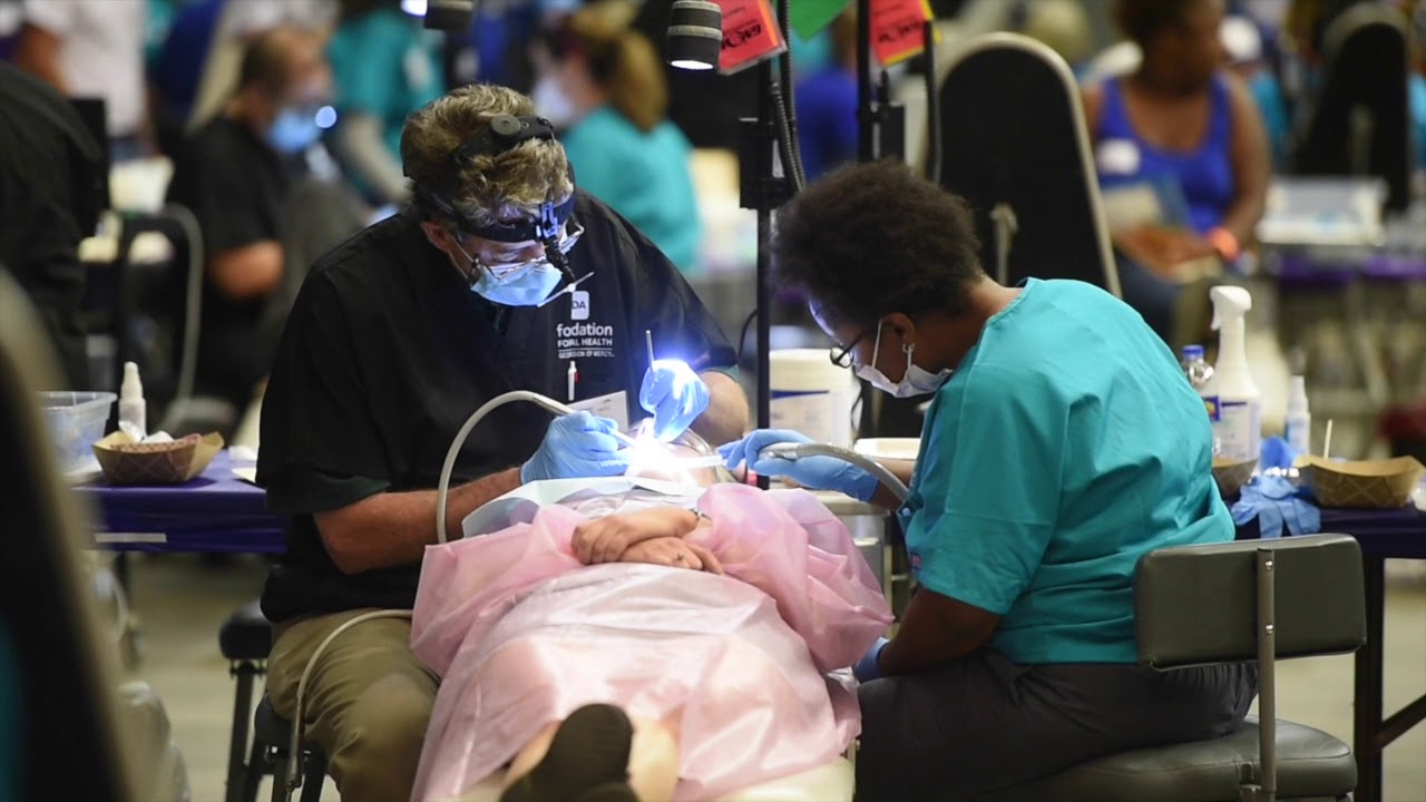 Dental Association's Mission of Mercy dental clinic YouTube