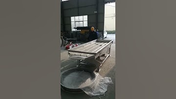 Quartz sand screening machine linear motion vibrating screen
