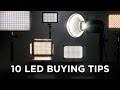10 Things to Consider When Buying Video LED Lights