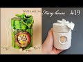 Watermelon Fairy House Cardboard, Glass Jar, DIY Air Dry Clay Craft Idea