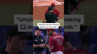 Maybe Madison Bumgarner was ejected for the wrong reason🤬 #shorts