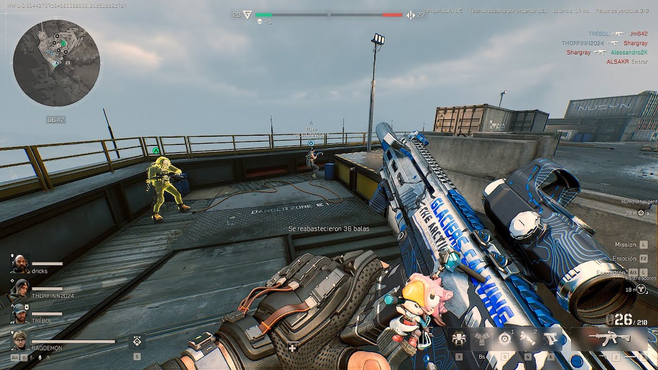 De la calma al desastre en segundos