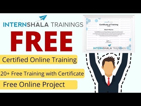 Internshala Trainings Free Learning with Certificate | Digital Marketing | Python |