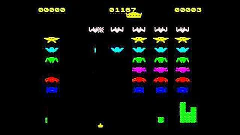 Base Invaders ZX Spectrum