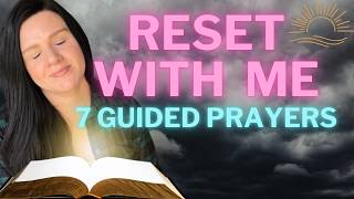 The 7-Prayer Nervous System Reset (For the Anxious, Christian Homemaker)