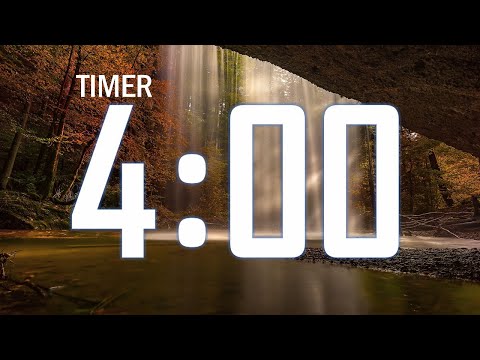 Clock 4: 4 minute timer with remainder music at 3, 2, 1 minute, 10 second and end music at 0 second