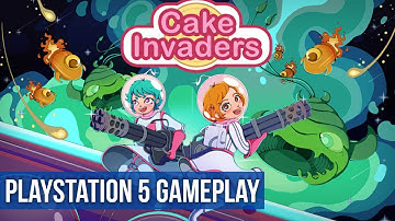 Cake Invaders - Playstation 5 Gameplay (60FPS)