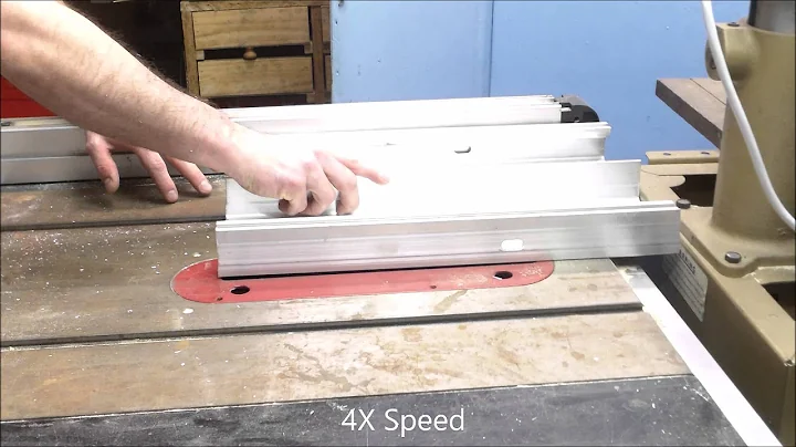 How To: Cutting Aluminum Panel on a Wood Table Saw - DayDayNews