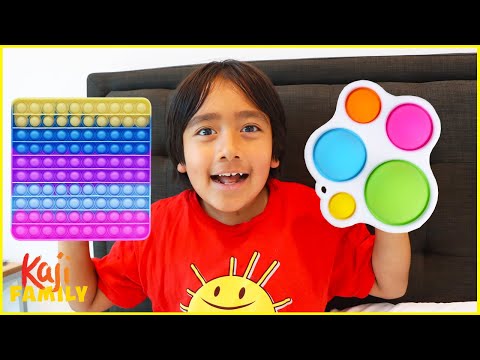 POP IT CHALLENGE COM FIDGET TOY GIGANTE - COMPRAMOS