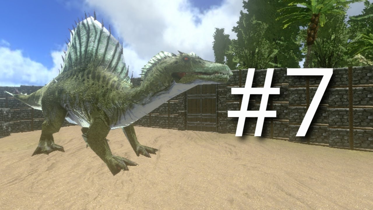 ARK: Survival Evolved #7 - Traženje Baryonyxa, tejmovanje Spinosaura