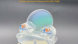 1 .56 New MyoEase Professional SV HMC 70MM Optical Eyeglasses Lens