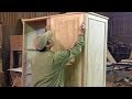 Excellent Woodworking Skills You Have Never Seen - How To Build Wardrobe Door Simple and Beautiful