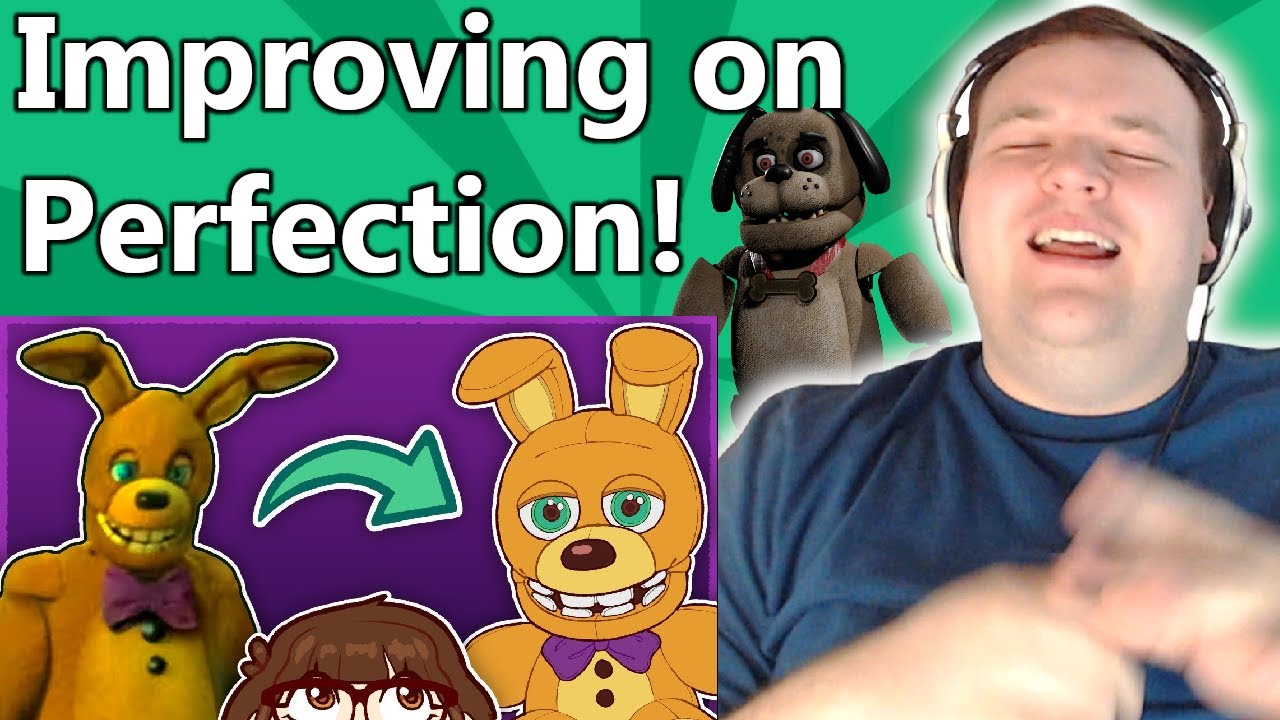 Что, если бы в фильме FNAF были плюшевые игрушки? - @Bizabizow | Реакция Fort_Master