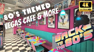 Inside Back To The 80’s Las Vegas Cafe | Off Strip 80’s &amp; More Themed Dining &amp; Bar Vegas Attraction