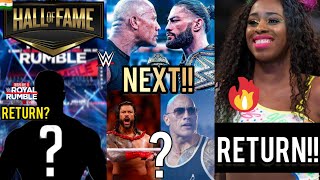 Roman Reigns And The Rock What Will Happen Next ? Two WWE HOF Royal Rumble Return ? Niomi Return